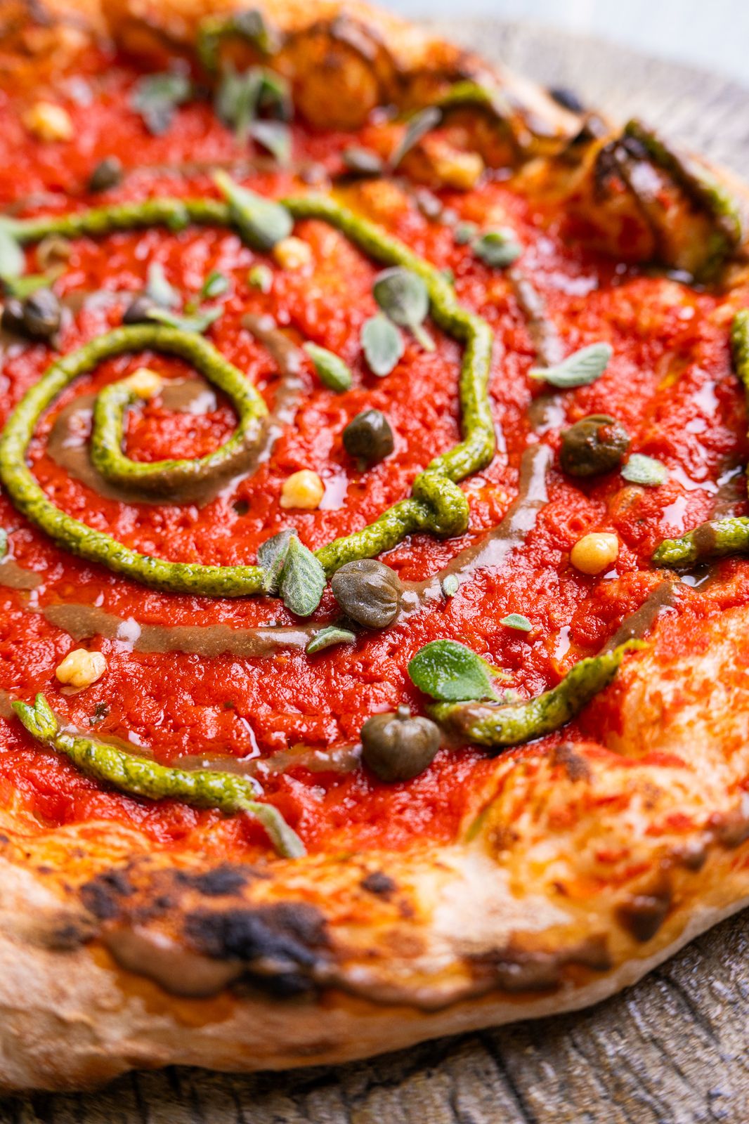 Una delle pizze storiche di Aria Nuova